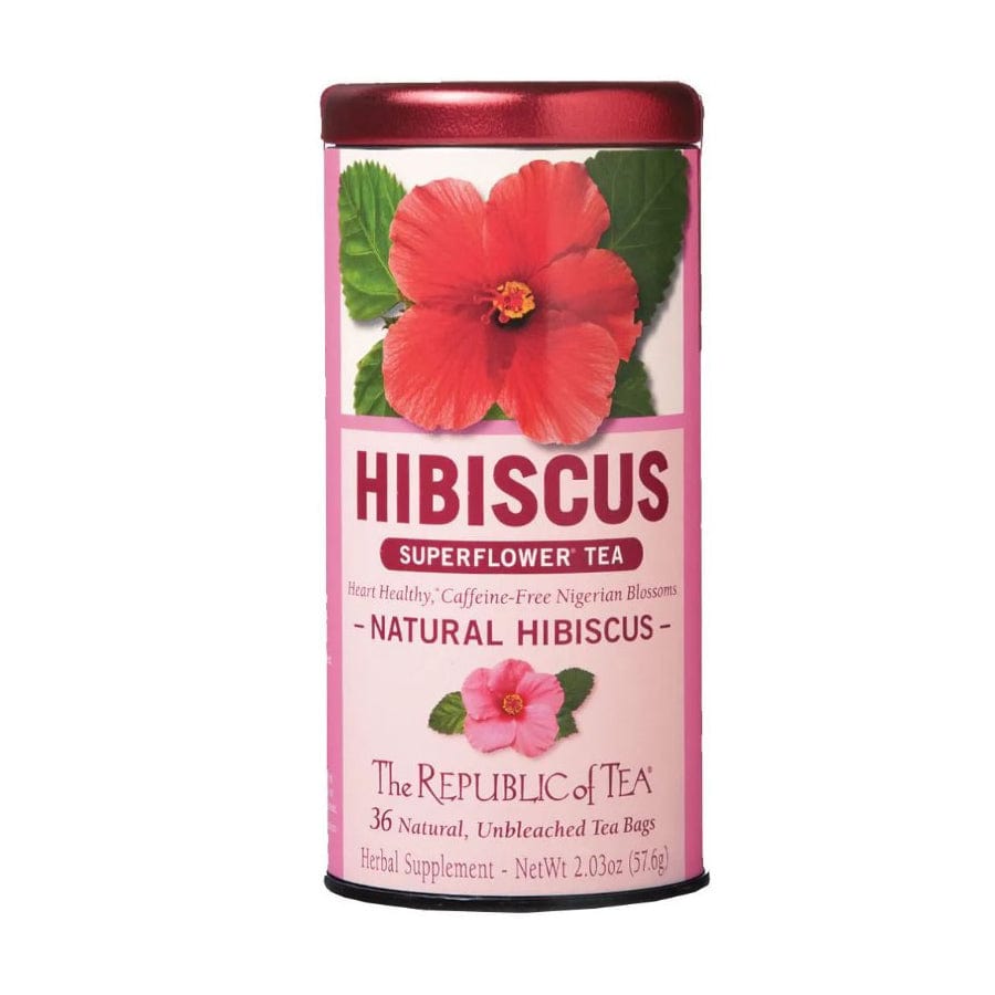 Republic of Tea Natural Hibiscus Tea Bags - Tea