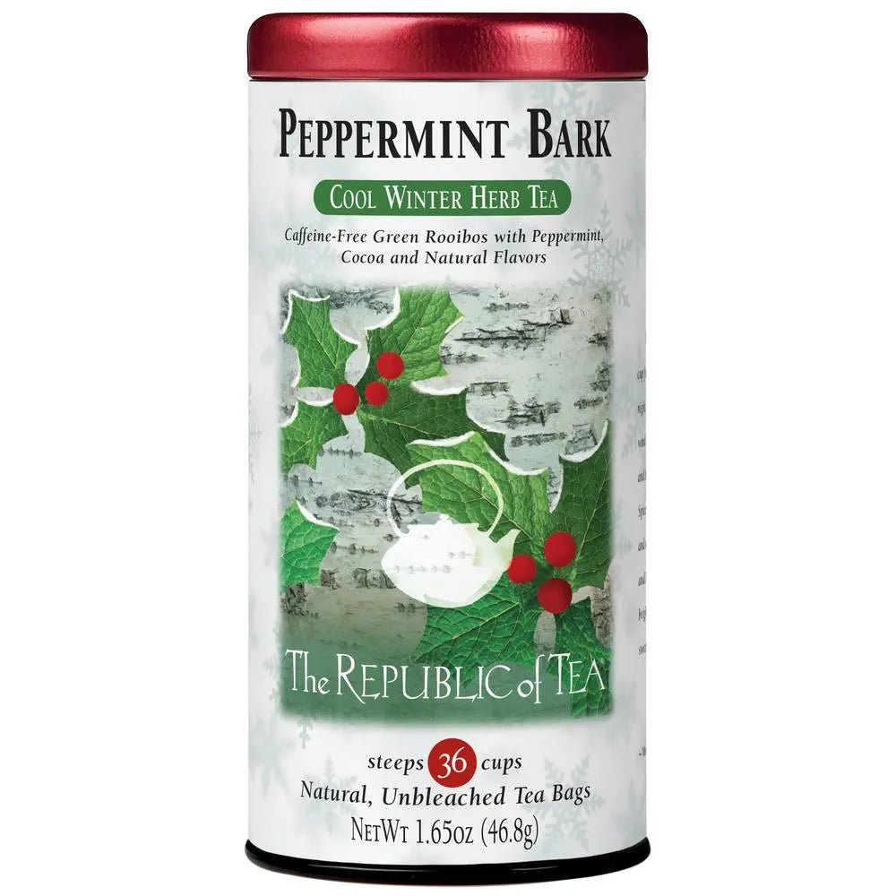 Republic of Tea Peppermint Bark Herb Tea Bags - Tea