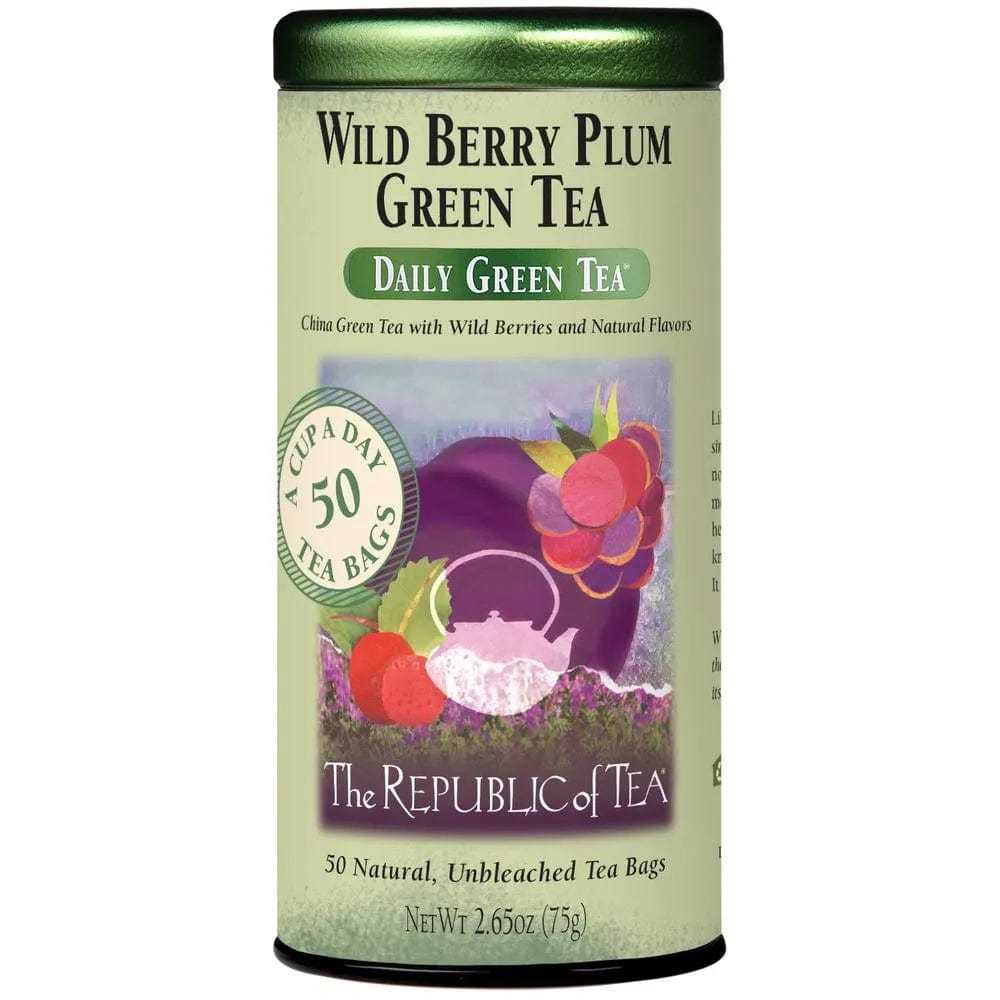 Republic of Tea Republic of Tea Wild Berry Plum Green Tea Bags