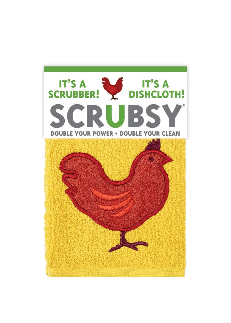 MuKitchen Rooster SCRUBSY® Dish Cloth &amp; Scrubber