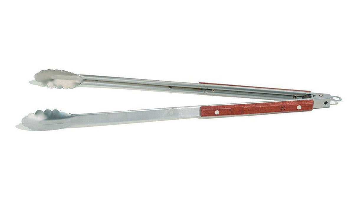 Rosewood Extra Long Locking Tongs - BBQ Tool