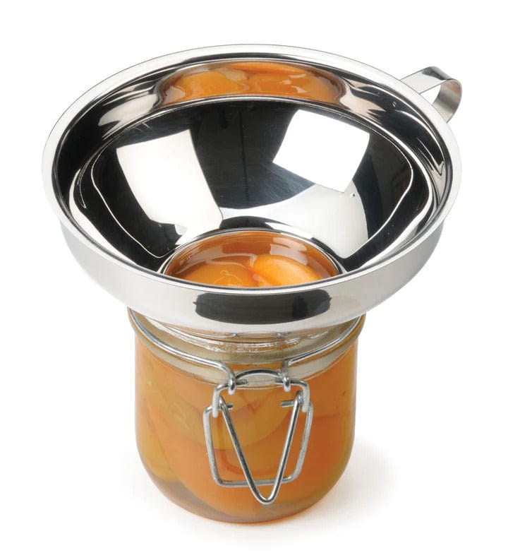 RSVP Endurance® Wide Mouth Stainless Steel Canning Funnel - Canning Accessories