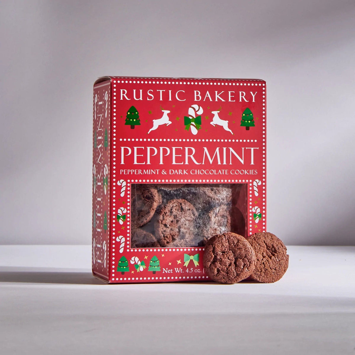 Rustic Bakery Peppermint Chocolate Cookies 5 oz - Cookies
