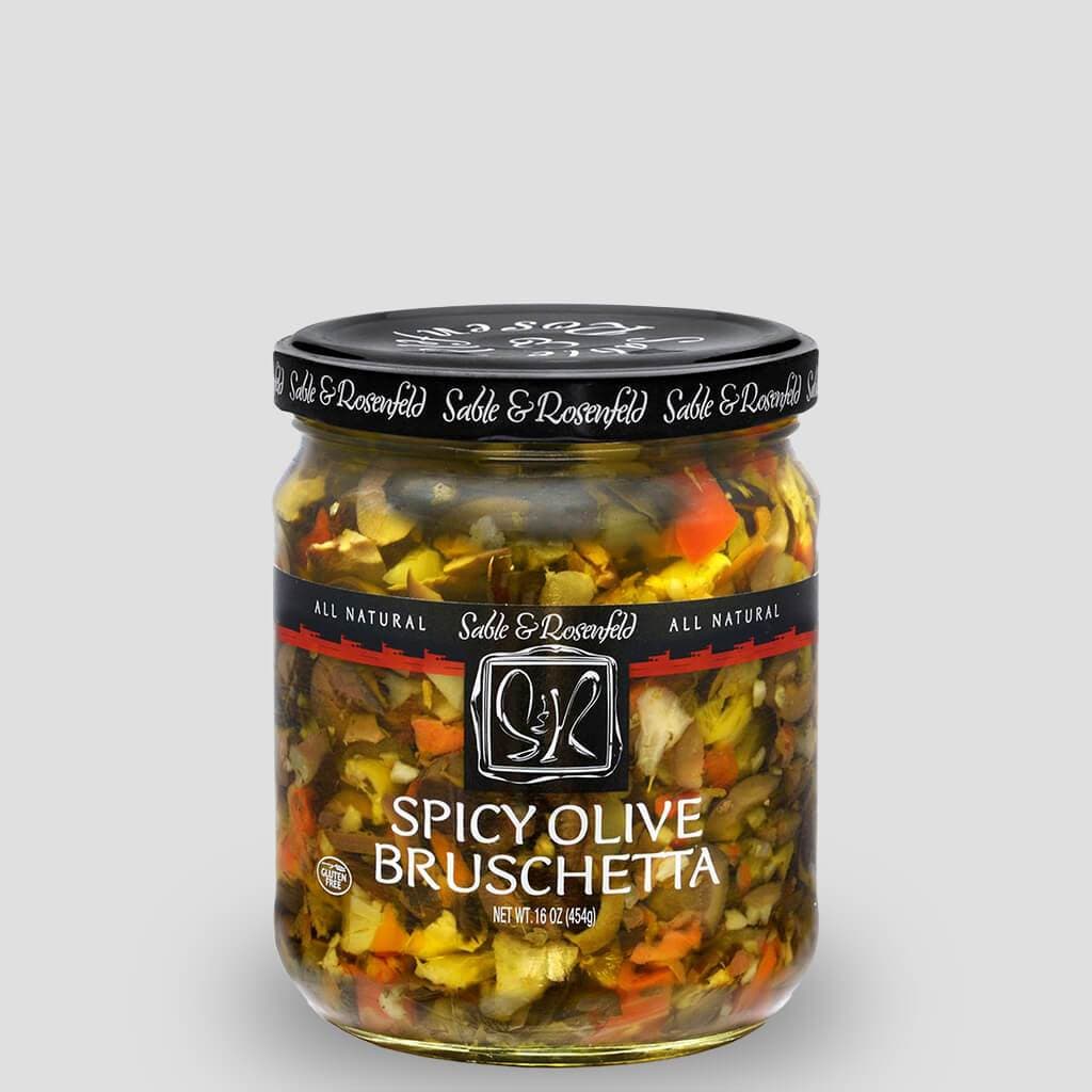 Sable &amp; Rosenfeld Spicy Olive Bruschetta - Pickled