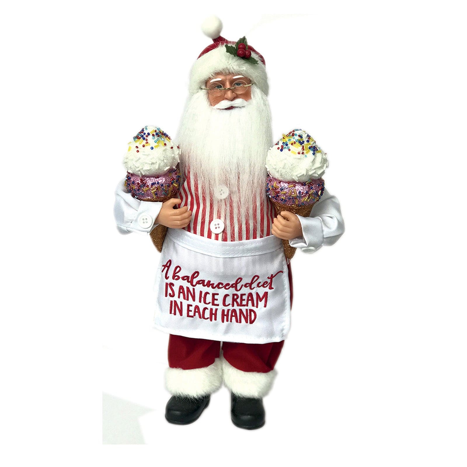 Santa's Workshop Santa's Workshop 15" Ice Cream Claus