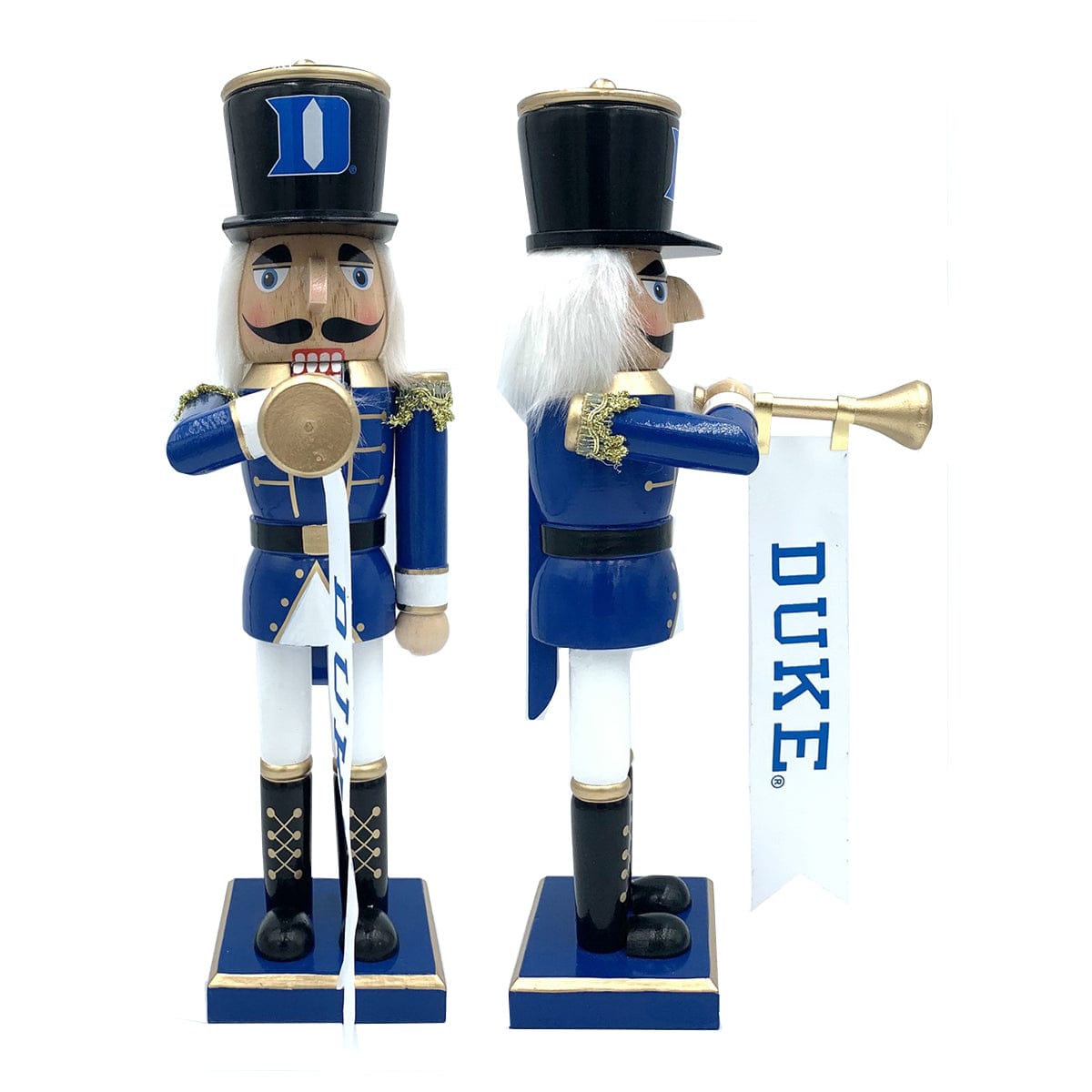 Santa's Workshop 14 in. Duke Nutcracker with Bugle - Collegiate Decoration