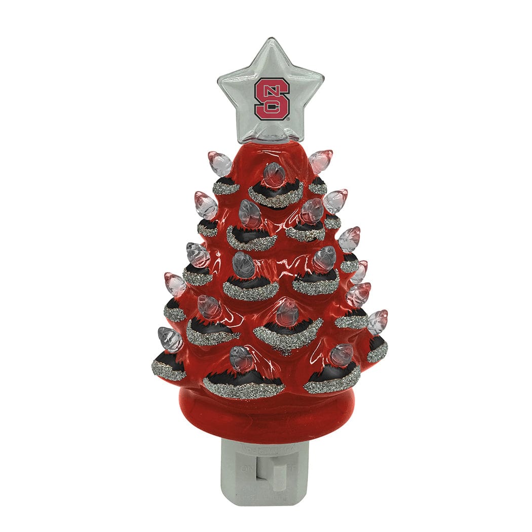 Santa's Workshop NC State Xmas Tree Nite Lite - Collegiate Decoration