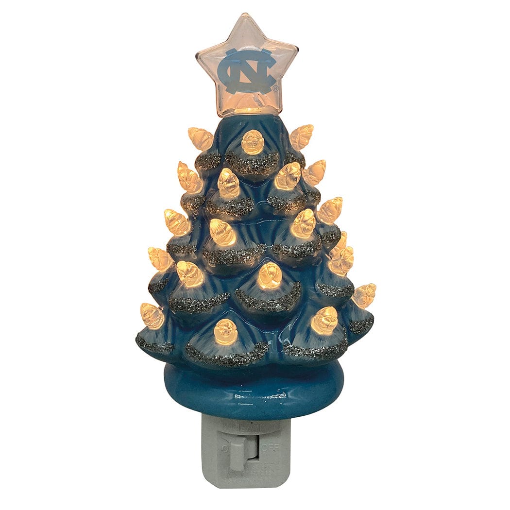 Santa's Workshop UNC XMAS Tree Nite Lite - Collegiate Decoration