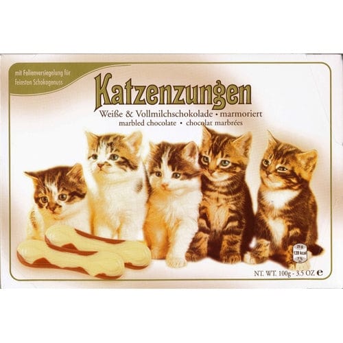 Gourmet International Sarotti Katzenzungen - Marbled Chocolate Cat Tongues