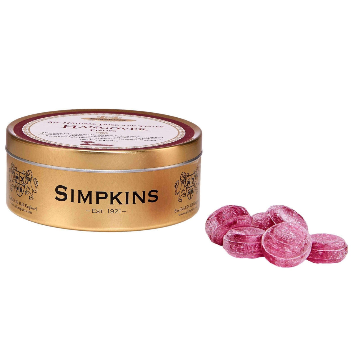Simpkins Hangover Drops 7 oz - Old Fashioned Candy