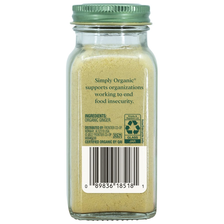 Simply Organic Ground Ginger Root 1.64 oz - Spices