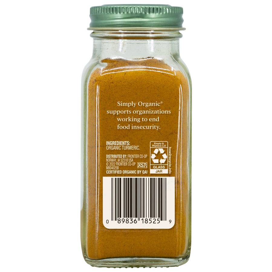 Simply Organic Ground Turmeric Root 2.38 oz - Spices