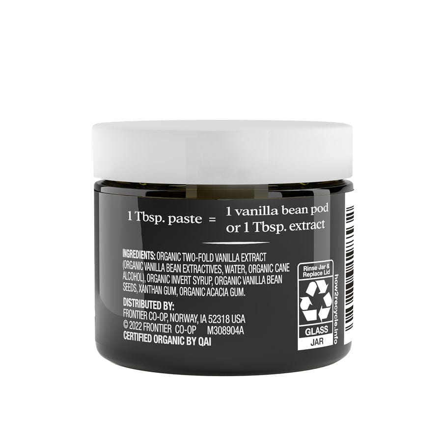 Frontier Co-Op Simply Organic Vanilla Bean Paste 2 oz