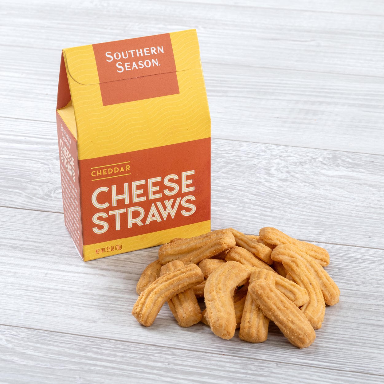 Southern Season Cheddar Cheese Straws 2.5 oz - Cheese Straws
