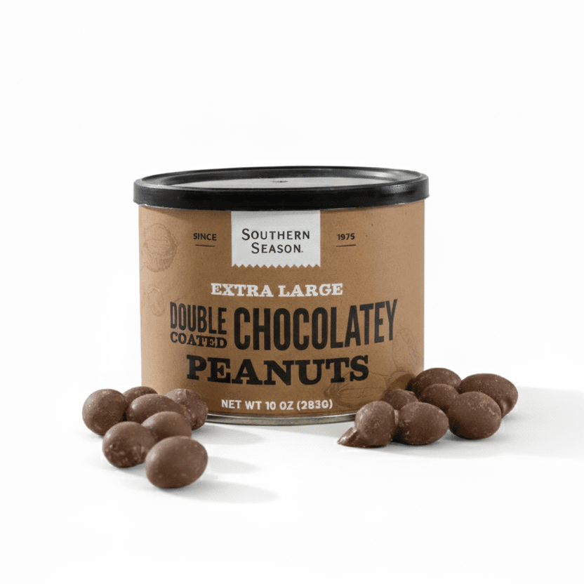 Southern Season Double Coated Chocolatey Peanuts 10 oz - Nuts