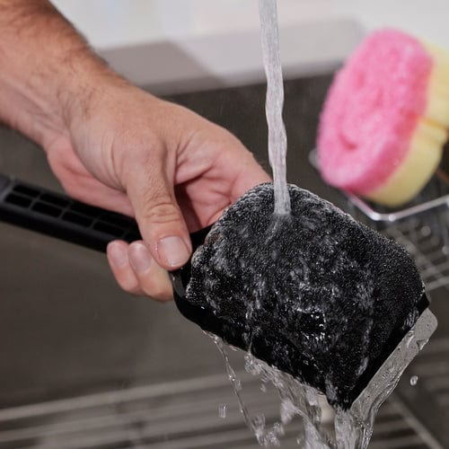 Mr. BBQ Steam Clean BBQ Brush Powered by Scrub Daddy