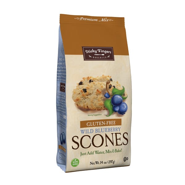 Sticky Fingers Bakeries Sticky Fingers Bakeries Wild Blueberry Gluten Free Scone Mix 14oz