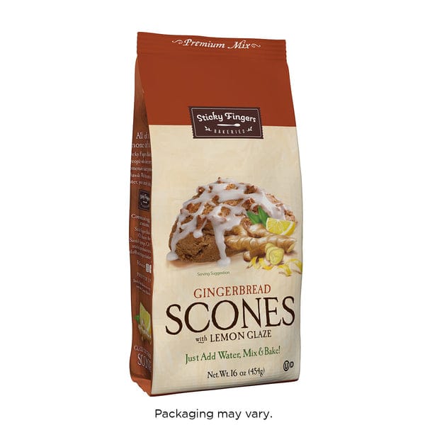 Sticky Fingers Bakeries Sticky Fingers Gingerbread Scone Mix with Lemon Glaze