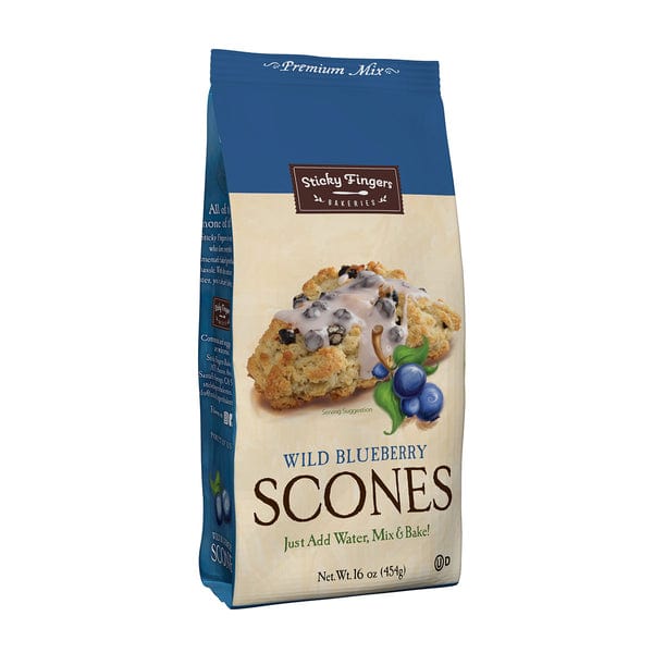 Sticky Fingers Wild Blueberry Scone Mix - Baking Mix