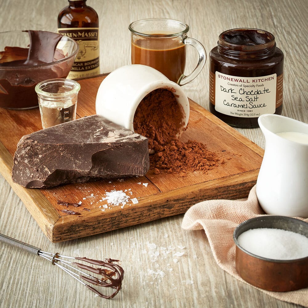 Stonewall Kitchen Dark Chocolate Sea Salt Caramel Sauce - Chocolate