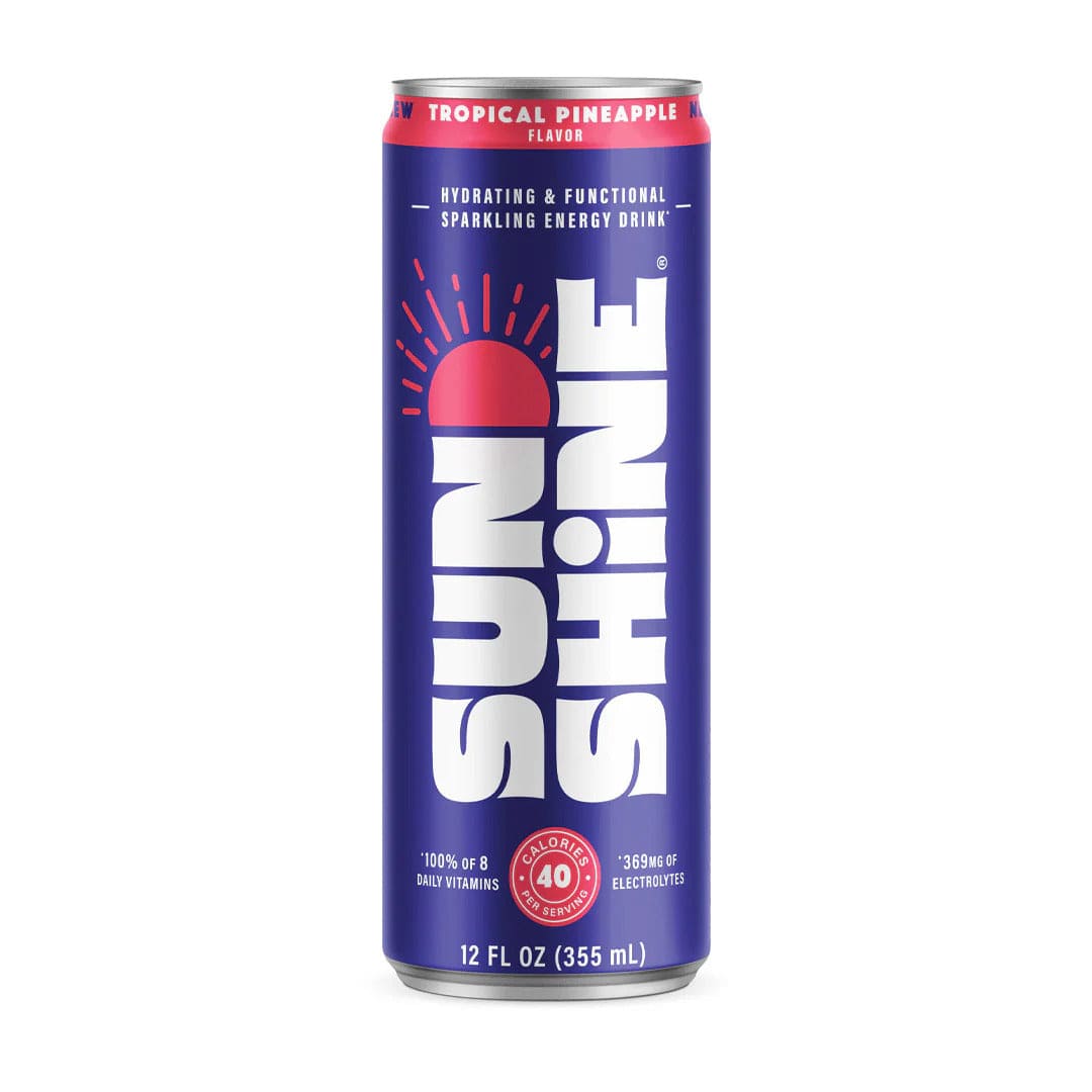 Sunshine Beverage Sunshine Tropical Pineapple Energy Drink