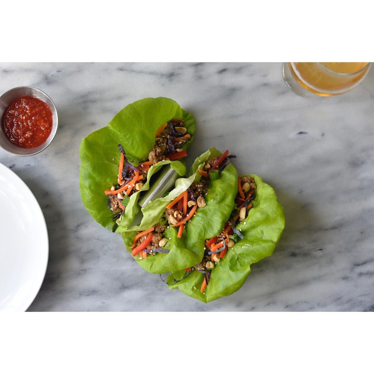 Southern Season Taco Taxi Stainless Steel Server