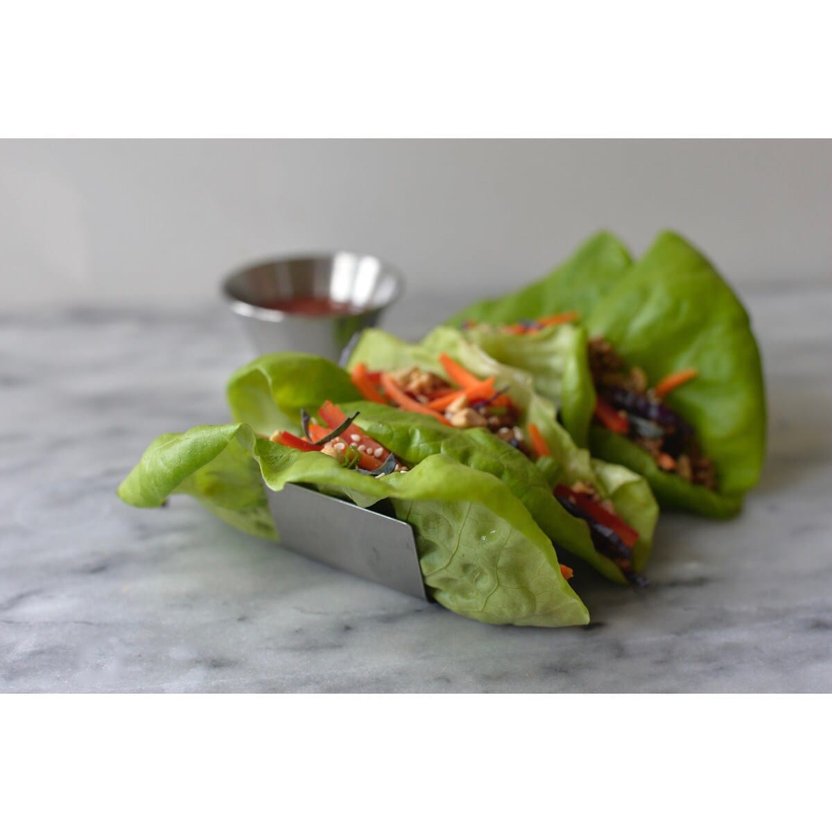 Southern Season Taco Taxi Stainless Steel Server