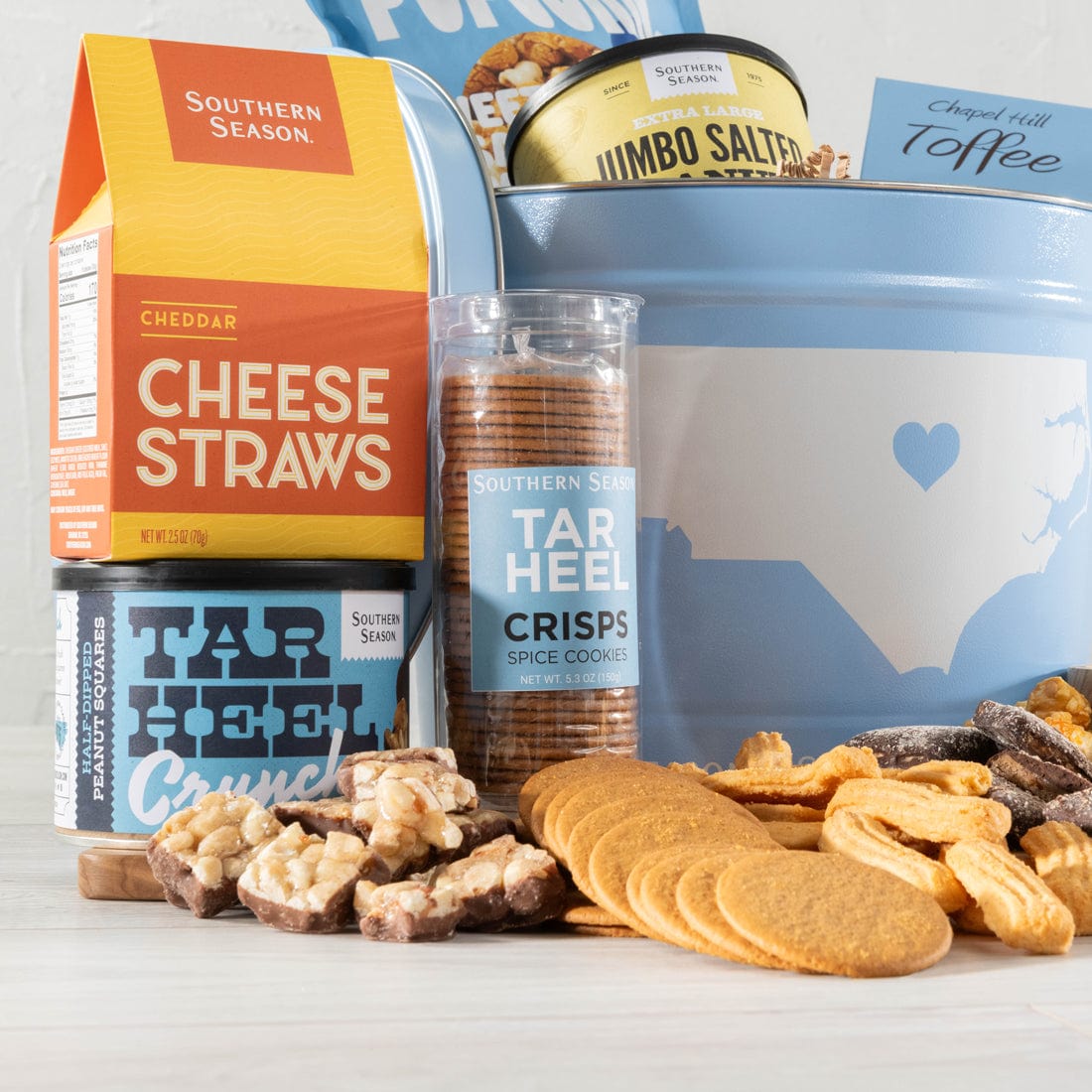 Tar Heel Tin - Gift Basket