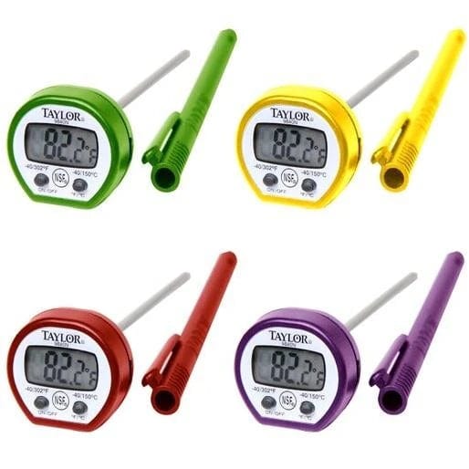 Taylor Taylor Classic Digital Instant Read Thermometer Assorted Colors