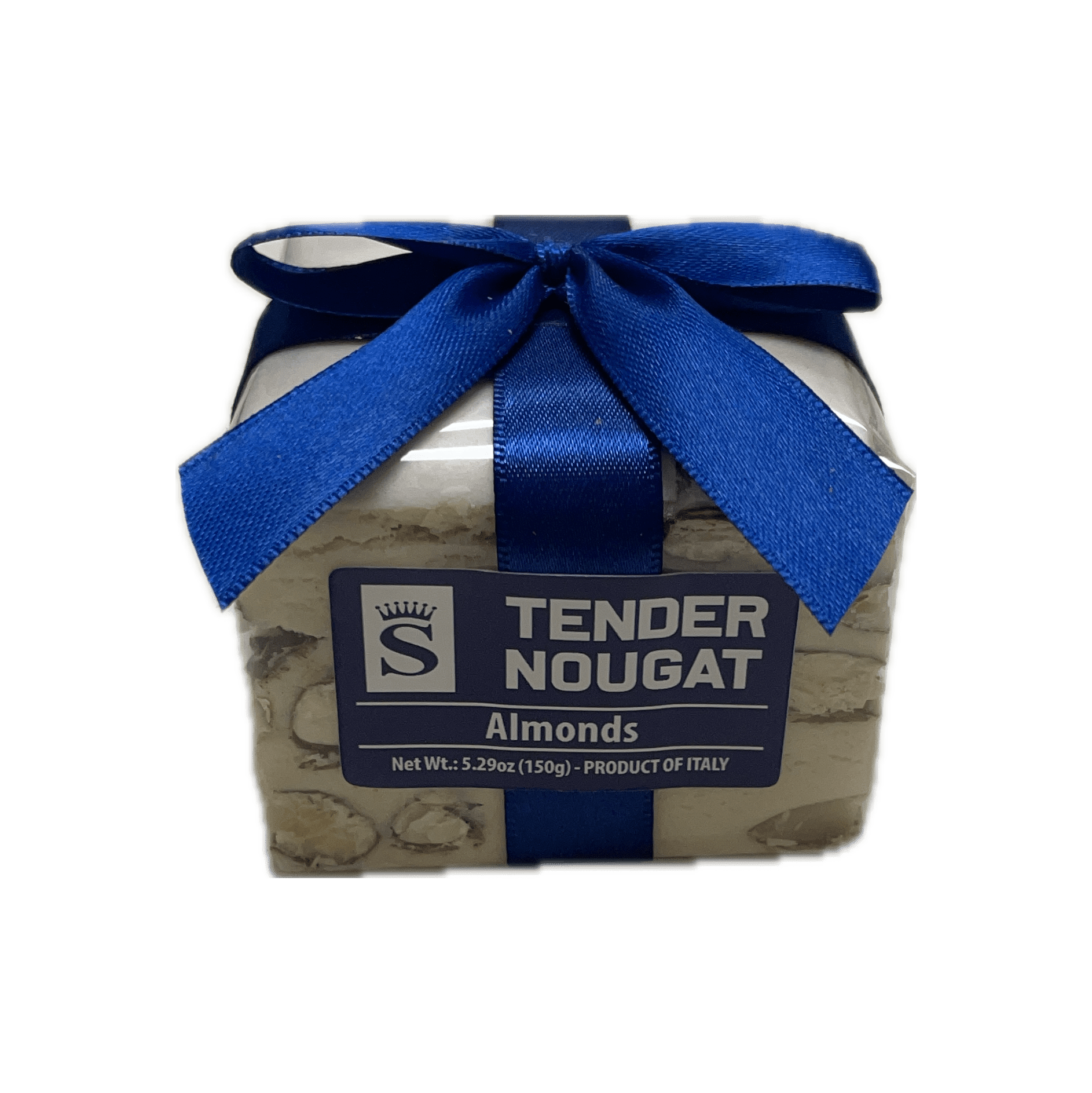 Italian Brands Tender Torrone Nugget Cube with Almonds