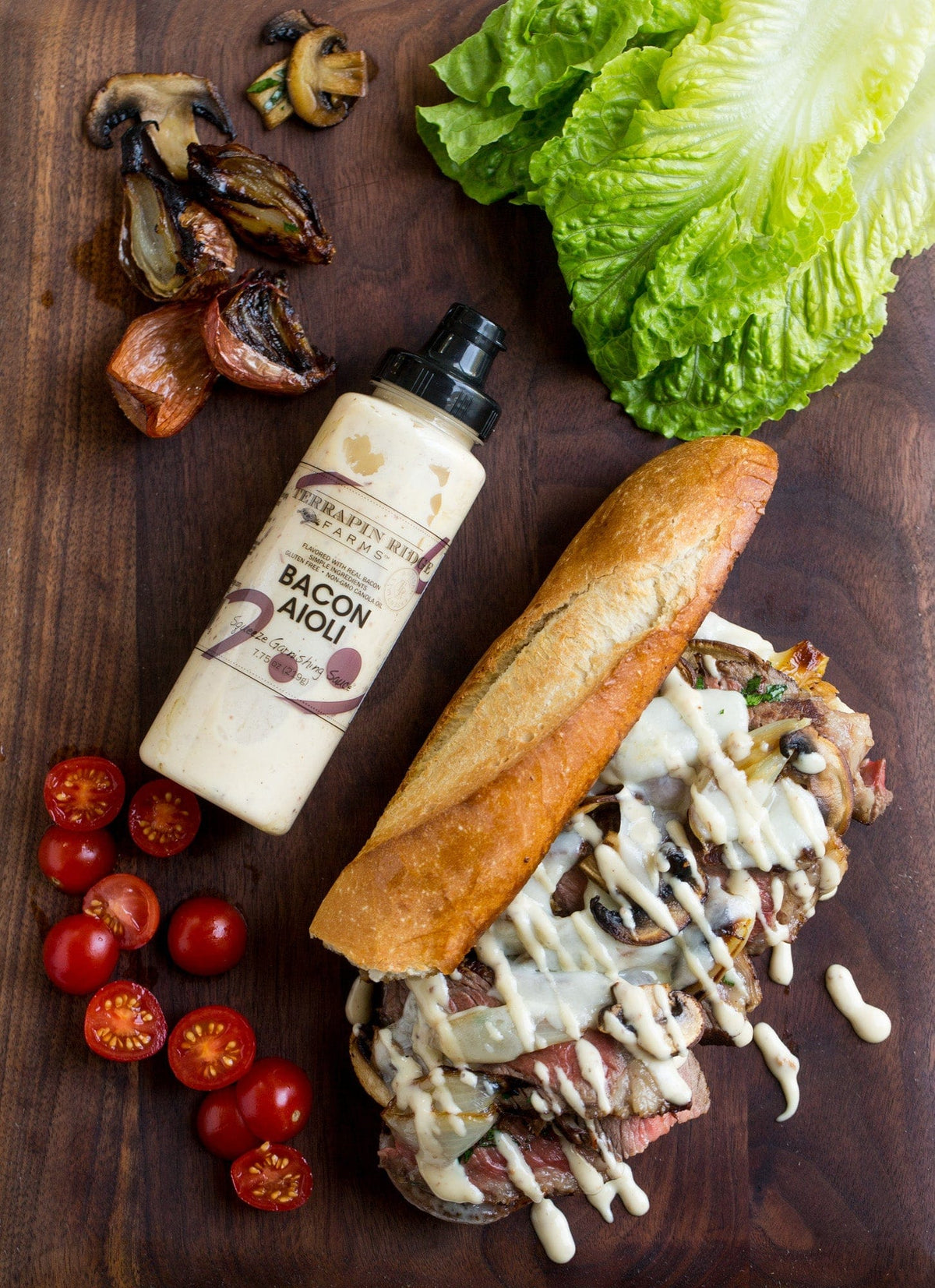 Terrapin Ridge Farms Bacon Aioli Squeeze 7.75 oz - Dips & Spreads