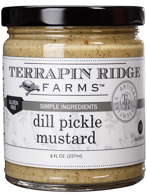 Terrapin Ridge Farms Dill Pickle Mustard 8 oz - Dips &amp; Spreads