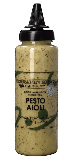 Terrapin Ridge Farms Pesto Aioli Squeeze 8 oz - Dips &amp; Spreads