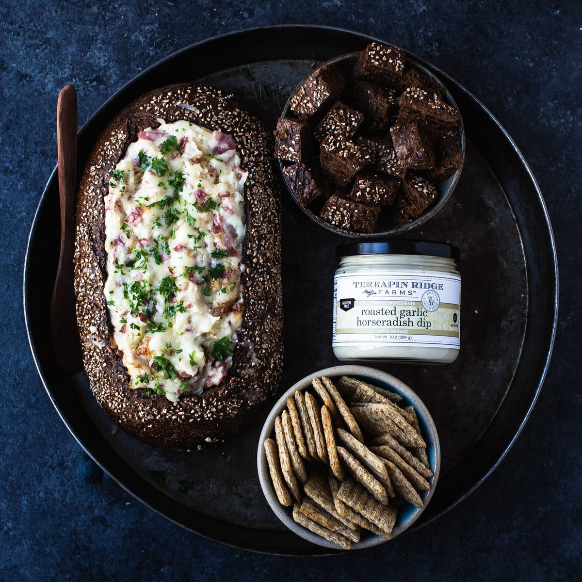 Terrapin Ridge Farms Terrapin Ridge Farms Roasted Garlic Horseradish Dip 10.2 oz