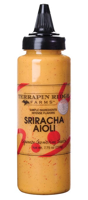 Terrapin Ridge Farms Sriracha Aioli Garnishing Squeeze 7.75 oz - Dips & Spreads