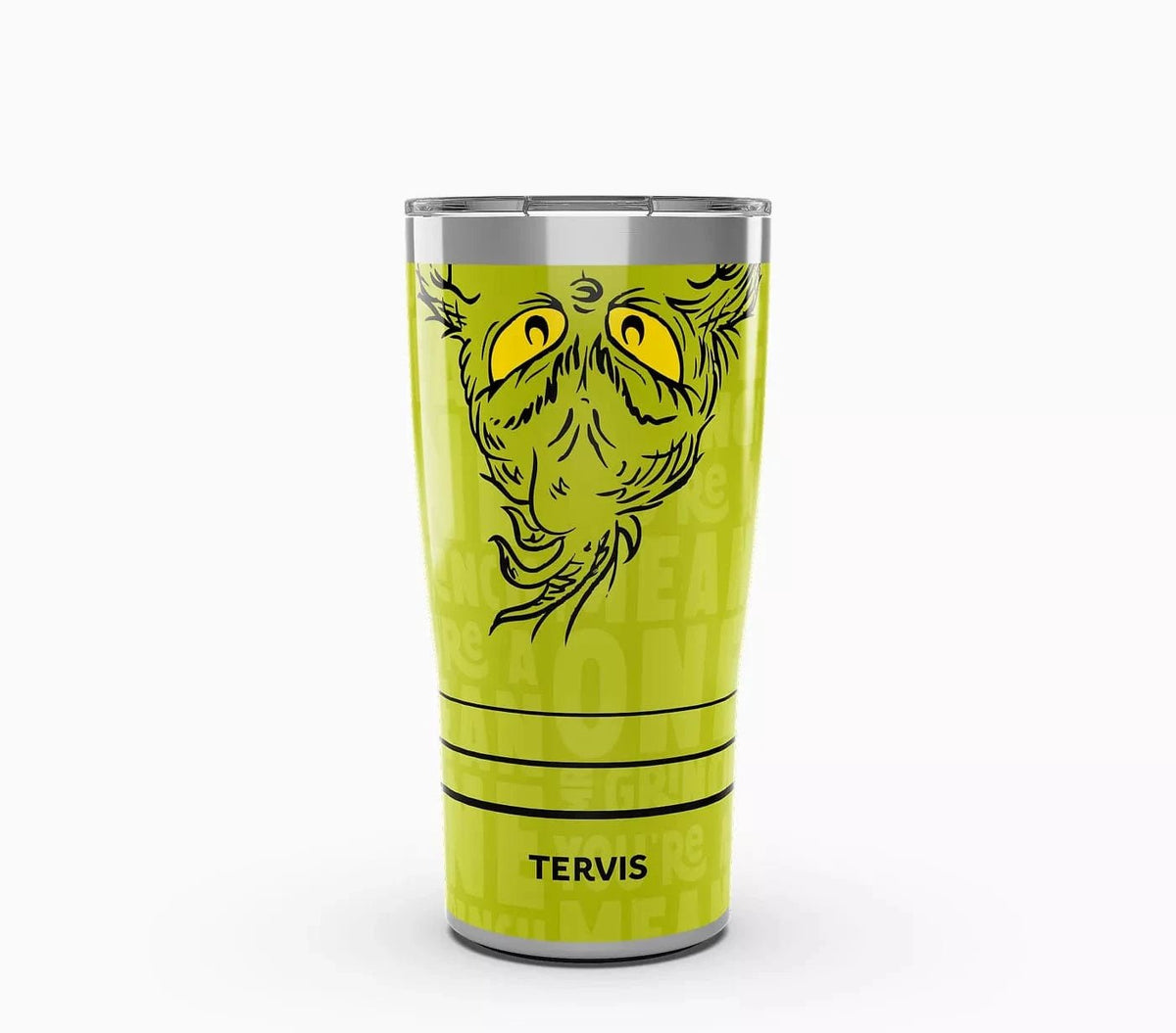 Tervis 20 oz Stainless Steel Tumbler - Grinch - Insulated Drinkware