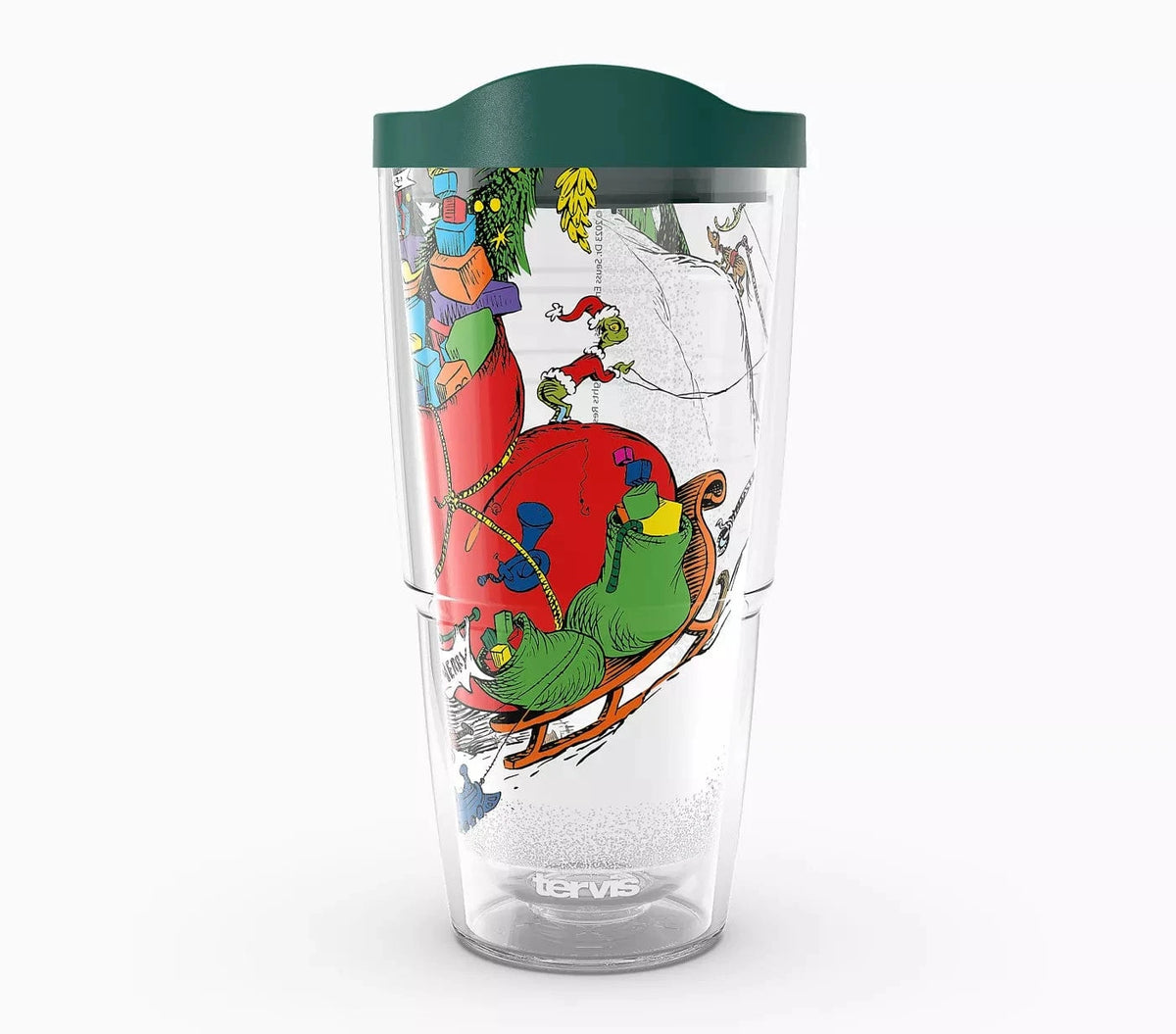 Tervis Tumbler Tervis Dr. Seuss Grinch All Packed Up 24 oz Tumbler
