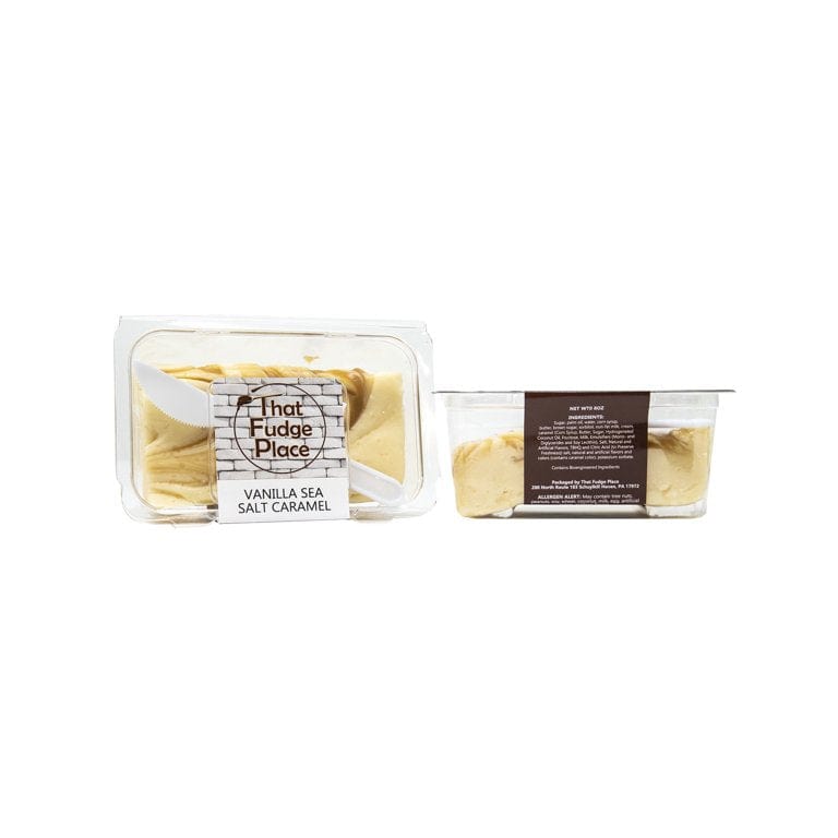 Dutch Valley Foods That Fudge Place Vanilla Sea Salt Caramel Fudge 8 oz