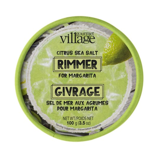 Gourmet du Village The Glass Rimmer Canister - Margarita Salt