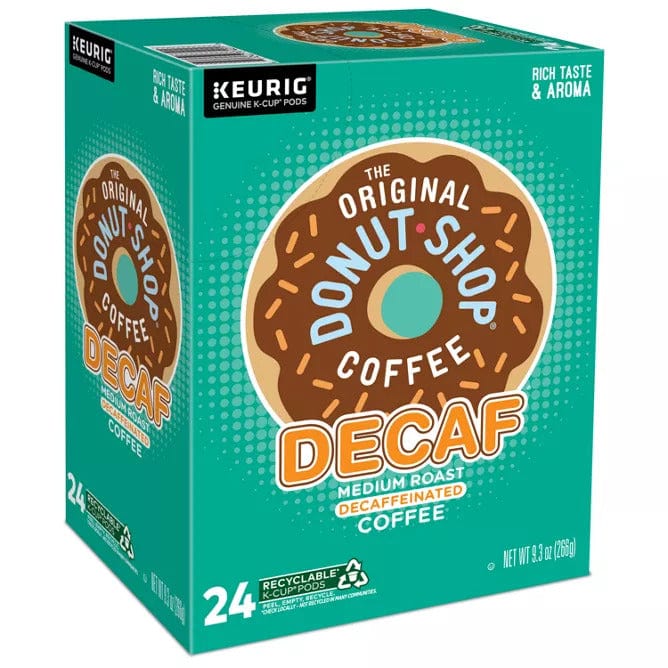 Keurig The Original Donut Shop Decaf K-Cup Coffee - 24 Count Box