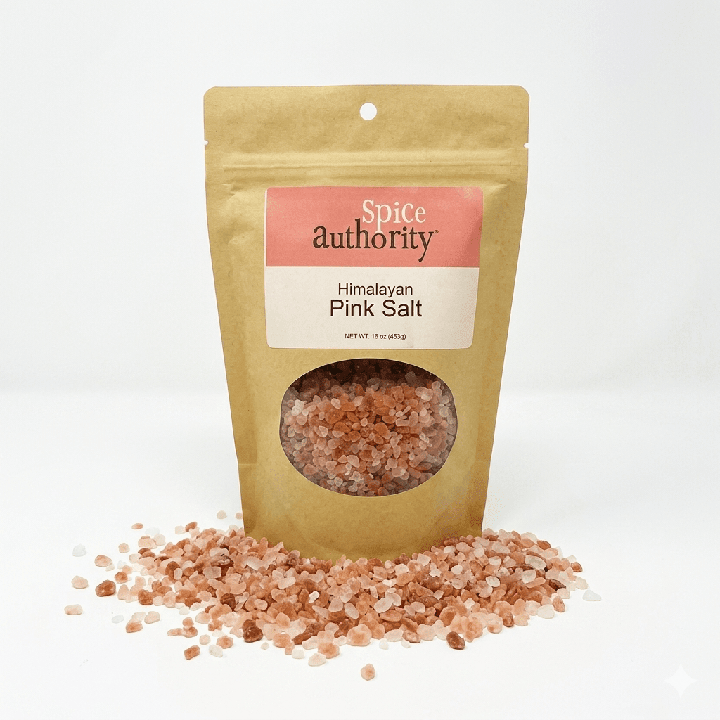 The Spice Authority Himalayan Pink Salt 16 oz - Spices & Seasonings