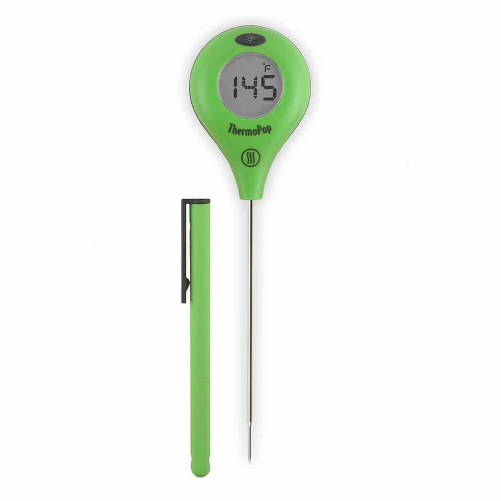 Thermoworks Thermopop 2 - Green - Thermometer &amp; Timers