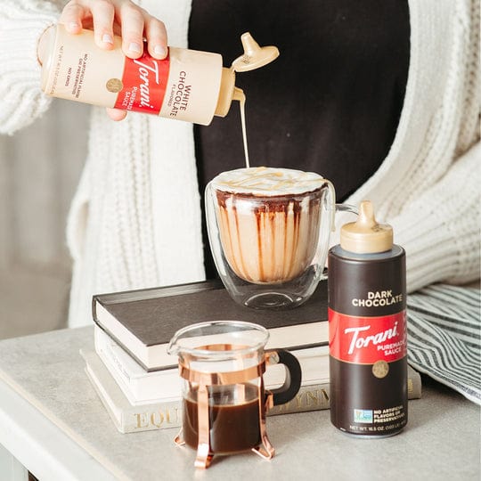 Torani Puremade Dark Chocolate Sauce - Torani Syrup