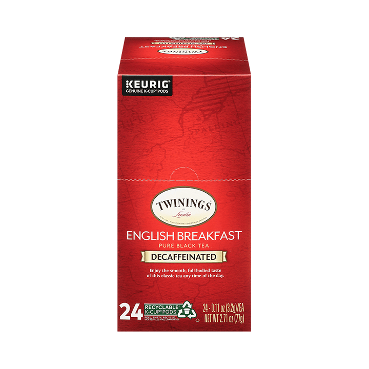 Twinings Decaf English Breakfast K-Cups 24 CT - K-Cups