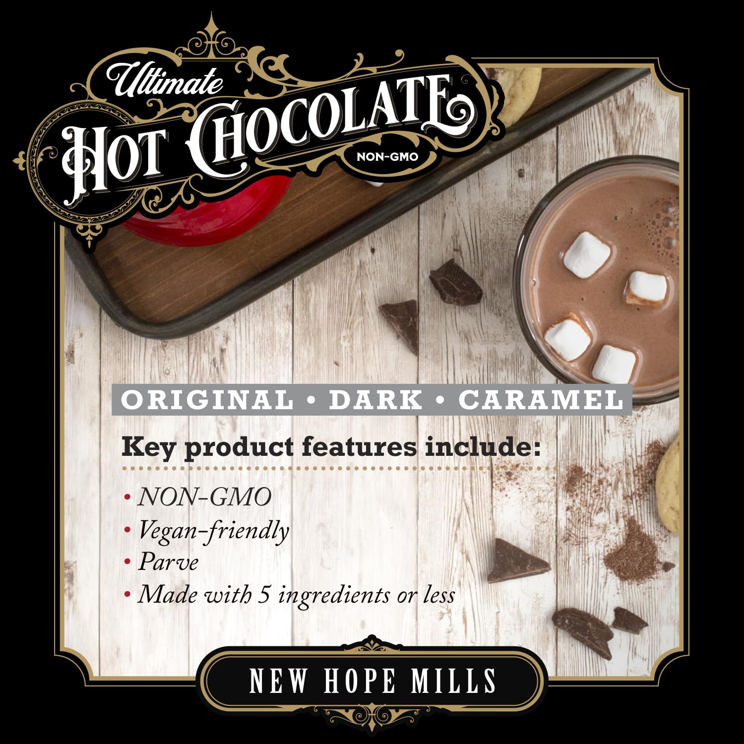 New Hope Mills Ultimate Hot Chocolate 16 oz