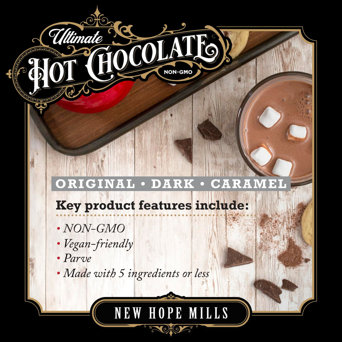 Ultimate Hot Chocolate 16 oz - Hot Chocolate