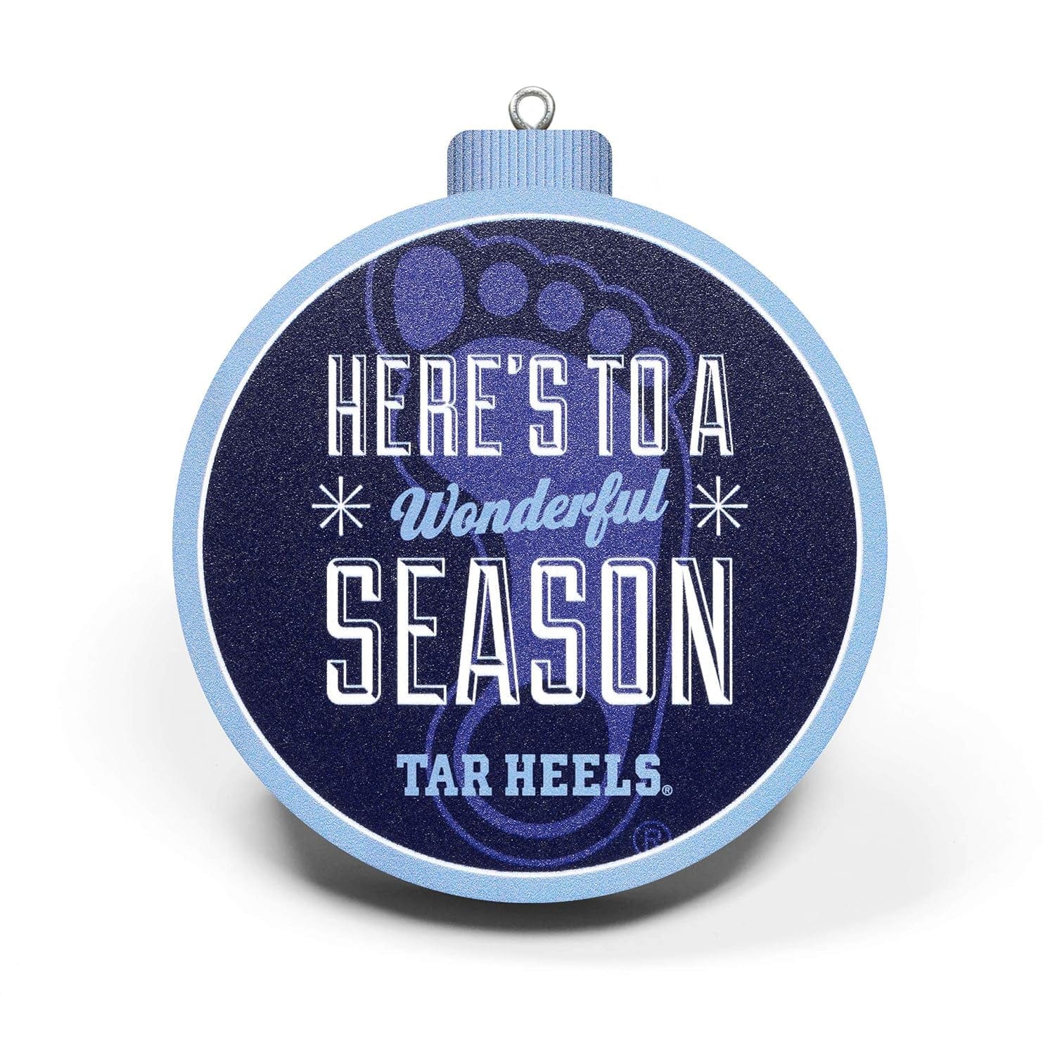You the Fan UNC 3D Logo Series Ornament