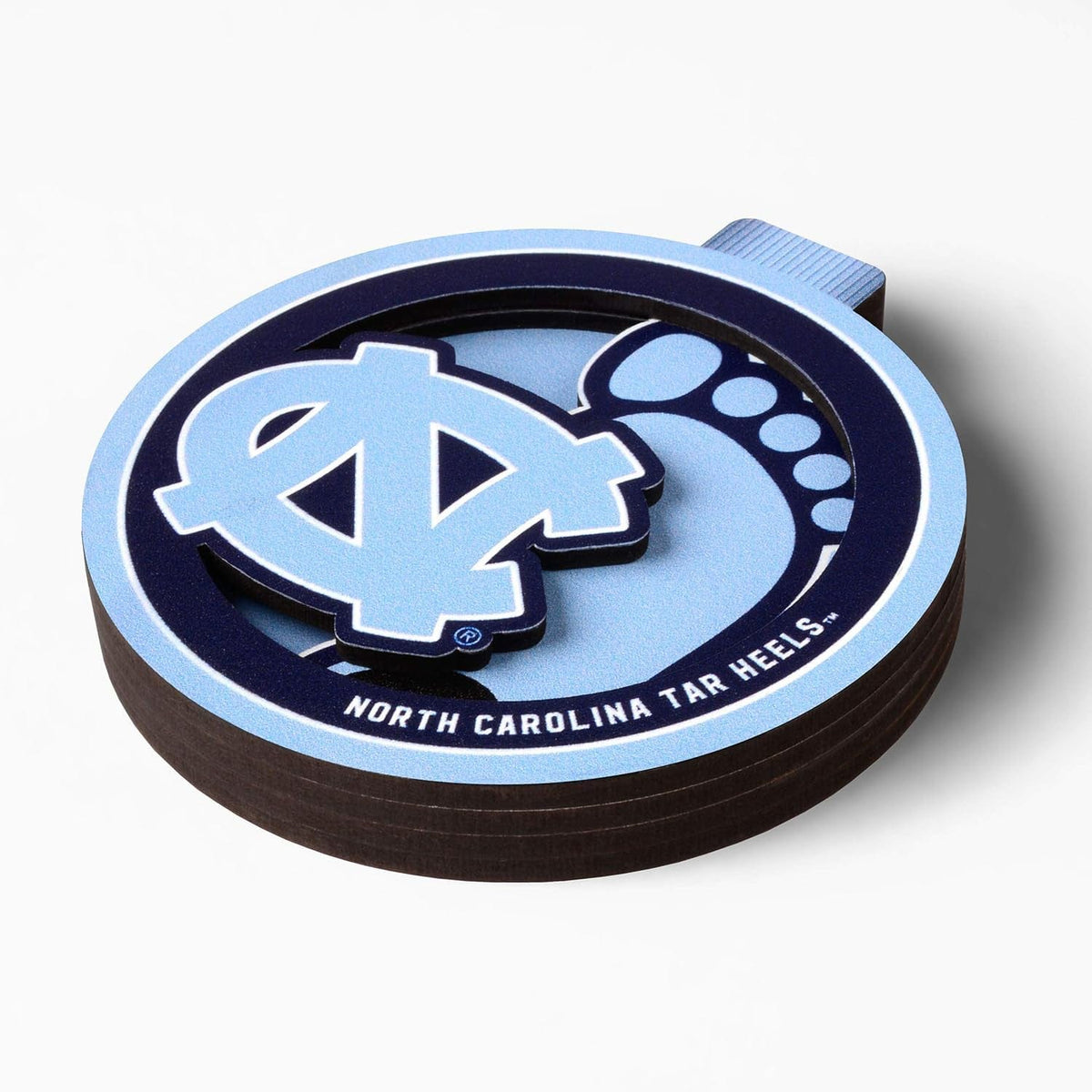 You the Fan UNC 3D Logo Series Ornament