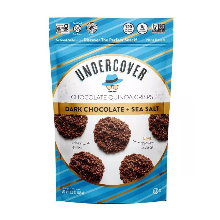 Undercover Snacks Undercover Quinoa Dark Chocolate Sea Salt Crisps 2 oz