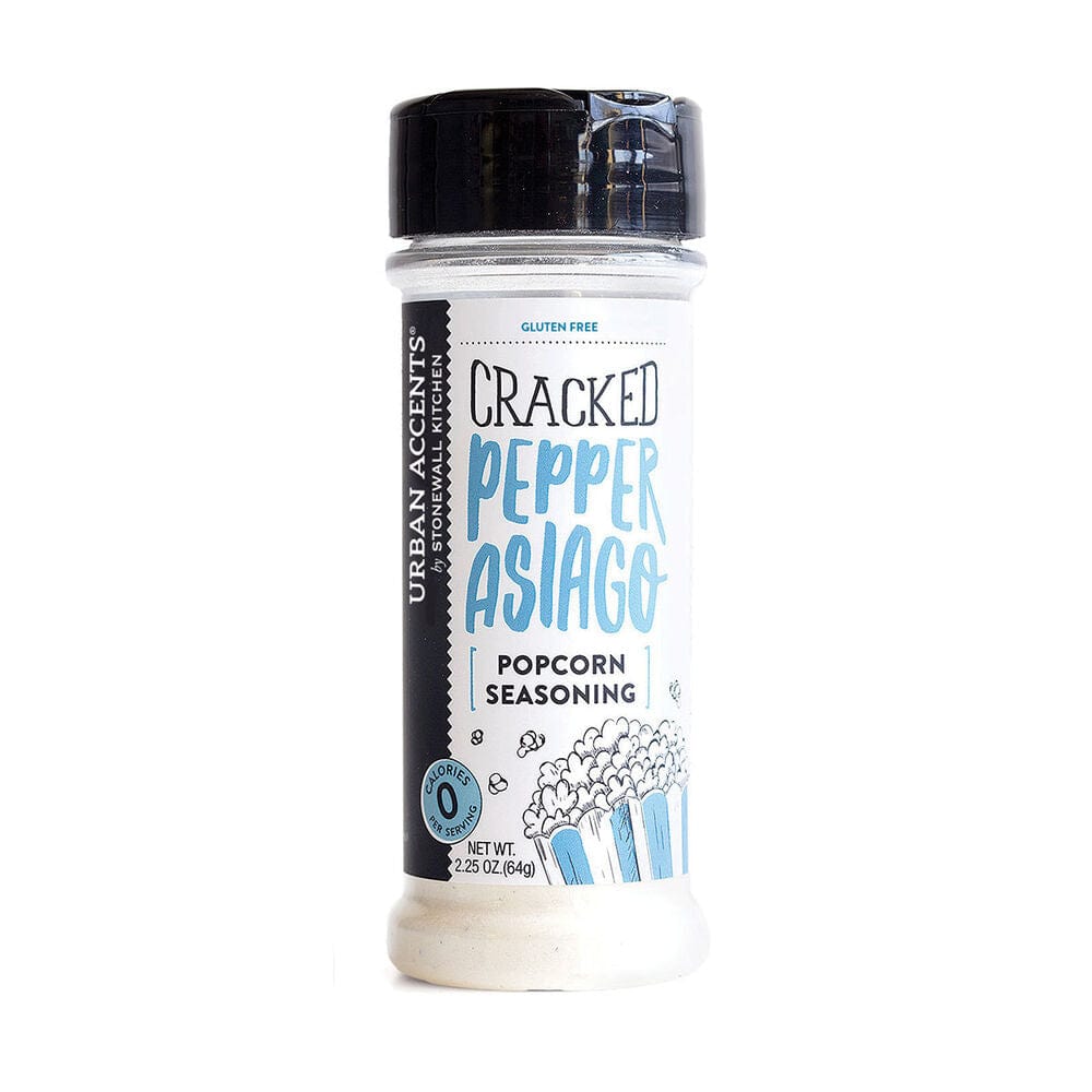 Stonewall Kitchen Urban Accents Cracked Pepper Asiago Popcorn Seasoning